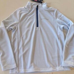 Vineyard Vines Boys' Performance Sankaty Quarter-Zip 6T NWT COLOR
WHITE CAP